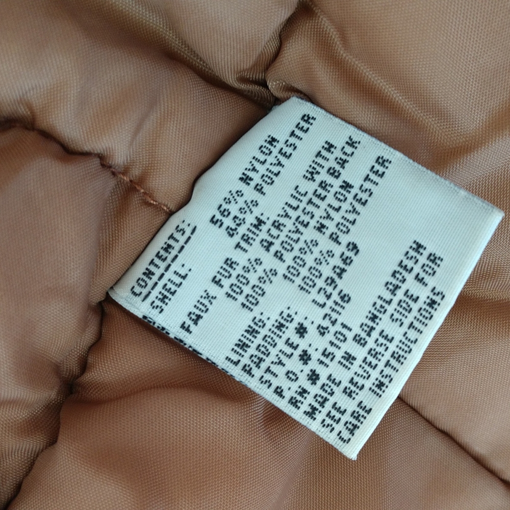 London Fog copper colored winter coat. Size S (7-8) - Picture 7 of 9